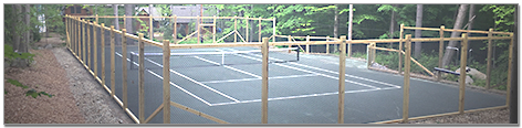 Lakes Region Tennis Courts built by Lakes Region Tennis Courts of NH